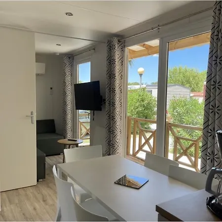 Le Rah, Moderne Et Spacieux Mobilhome, Clos Du Thym Avec Piscine Argelès-sur-Mer
